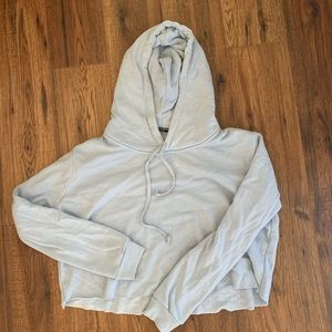 Brandy Melville Tops - Light blue cropped hoodie Brandy Melville Tops - Light blue cropped hoodie
